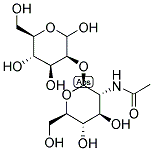 2-O-(2-ACETAMIDO-2-DEOXY-B-D-GLUCOPYRANOSYL)-D-MANNOSE 结构式