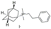 1-ADAMANTYL(DIMETHYL)(2-PHENYLETHYL)PHOSPHONIUM 结构式