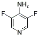 3,5-DIFLUORO-PYRIDIN-4-YLAMINE 结构式