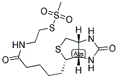 N-BIOTINYLAMINOETHYL METHANETHIOSULFONATE 结构式