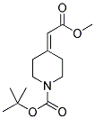 4-METHOXYCARBONYLMETHYLENE-PIPERIDINE-1-CARBOXYLIC ACID TERT-BUTYL ESTER 结构式