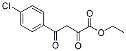 ETHYL 4-(4-CHLOROPHENYL)-2,4-DIOXOBUTANOATE 结构式