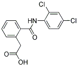 2-(2-(N-(2,4-DICHLOROPHENYL)CARBAMOYL)PHENYL)ACETIC ACID 结构式