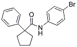 N-(4-BROMOPHENYL)(PHENYLCYCLOPENTYL)FORMAMIDE 结构式