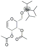 3,4-DI-O-ACETYL-6-O-(TRIISOPROPYLSILYL)-D-GALACTAL 结构式