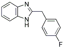 2-(4-FLUOROBENZYL)-1H-BENZIMIDAZOLE 结构式