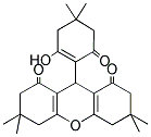 9-(2-HYDROXY-4,4-DIMETHYL-6-OXOCYCLOHEX-1-ENYL)-3,3,6,6-TETRAMETHYL-3,4,6,7-TETRAHYDRO-2H-XANTHENE-1,8(5H,9H)-DIONE 结构式