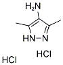 3,5-DIMETHYL-1H-PYRAZOL-4-YLAMINE 2HCL 结构式