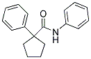 N-PHENYL(PHENYLCYCLOPENTYL)FORMAMIDE 结构式