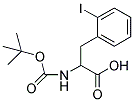 BOC-D, L-PHE(2-I) 结构式