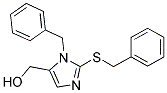 [1-BENZYL-2-(BENZYLSULFANYL)-1H-IMIDAZOL-5-YL]METHANOL 结构式