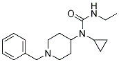 N-(1-BENZYLPIPERIDIN-4-YL)-N-CYCLOPROPYL-N'ETHYLUREA 结构式