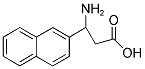 3-AMINO-3-NAPHTHALEN-2-YL-PROPIONIC ACID 结构式