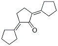 2,5-BIS(CYCLOPENTYLLIDENE)CYCLOPENTANONE-1 结构式