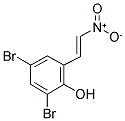 1-(3,5-DIBROMO-2-HYDROXYPHENYL)-2-NITROETHENE 结构式