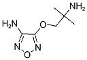 4-(2-氨基-2-甲基丙氧基)-1,2,5-噁二唑-3-胺 结构式