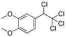 1,2-DIMETHOXY-4-(1,2,2,2-TETRACHLOROETHYL)BENZENE 结构式