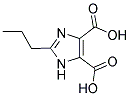 2-PROPYL-1H-IMIDAZOLE-4,5-DICARBOXY ACID 结构式