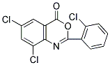 6,8-Dichloro-2-(2-chlorophenyl)-4H-3,1-benzoxazin-4-one 结构式