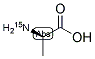 D-丙氨酸-15N 结构式