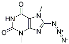 8-AZIDO-3,7-DIMETHYL-3,7-DIHYDRO-1H-PURINE-2,6-DIONE 结构式
