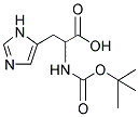 2-TERT-BUTOXYCARBONYLAMINO-3-(3H-IMIDAZOL-4-YL)-PROPIONIC ACID 结构式