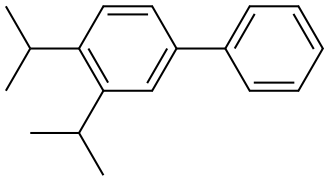 3,4-二异丙基联苯 结构式