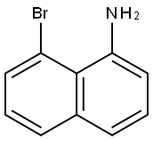 8-BROMONAPHTHALEN-1-AMINE 结构式