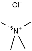 四甲基铵-15N 氯化物 结构式