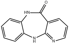 6,11-二氢-5H-吡啶并[2,3-B][1,5]苯并二氮杂卓-5-酮 结构式
