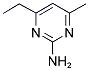 4-ETHYL-6-METHYLPYRIMIDIN-2-YLAMINE 结构式