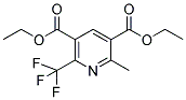 DIETHYL 2-METHYL-6-(TRIFLUOROMETHYL)PYRIDINE-3,5-DICARBOXYLATE 结构式