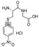 S-(4-硝基苯基)半胱氨酰甘氨酸盐酸盐 结构式