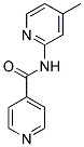 N-(4-METHYL-PYRIDIN-2-YL)-ISONICOTINAMIDE 结构式