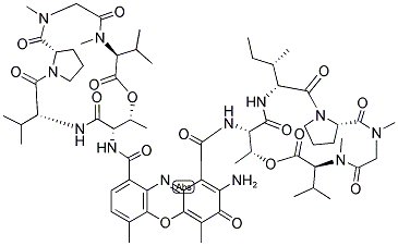 ACTINOMYCIN C2 结构式