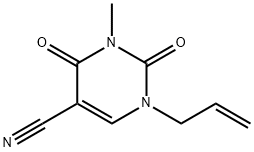 1-Allyl-3-methyl-2,4-dioxo-1,2,3,4-tetrahydro-5-pyrimidinecarbonitrile