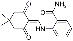 2-(((4,4-DIMETHYL-2,6-DIOXOCYCLOHEXYLIDENE)METHYL)AMINO)BENZAMIDE 结构式