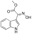 HYDROXYIMINO-(1H-INDOL-3-YL)-ACETIC ACID METHYL ESTER 结构式