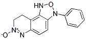 3-Phenyl-8,9-dihydro-1,2,5-oxadiazolo[3,4-f]cinnoline-7-oxide 结构式