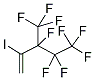 3,4,4,5,5,5-HEXAFLUORO-3-(TRIFLUOROMETHYL)IODOPENT-1-ENE 结构式