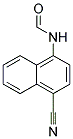 4-CYANO-1-NAPHTHYLFORMAMIDE 结构式