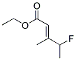 ETHYL 4-FLUORO-3-METHYLPENT-2-EN-1-OATE 结构式