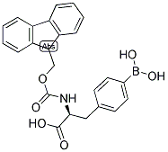 FMOC-L-PHE(4-B(OH)2)-OH 结构式