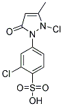 1-(2,5'-DICHLORO-4'SULFOPHENYL)-3-METHYL-5-PYRAZOLONE 结构式