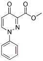 METHYL 4-OXO-1-PHENYL-1,4-DIHYDRO-3-PYRIDAZINECARBOXYLATE 结构式