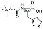 (S)-N-BOC-3-THIENYLALANINE 结构式