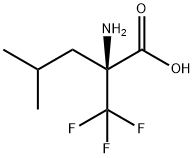 2-氨基-4-甲基-2-(三氟甲基)戊酸 结构式