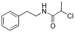 2-CHLORO-N-(2-PHENYLETHYL)PROPANAMIDE 结构式
