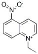 1-ETHYL-5-NITROQUINOLINIUM 结构式