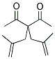 3,3-BIS-(2-METHYLALLYL)PENTANE-2,4-DIONE 结构式